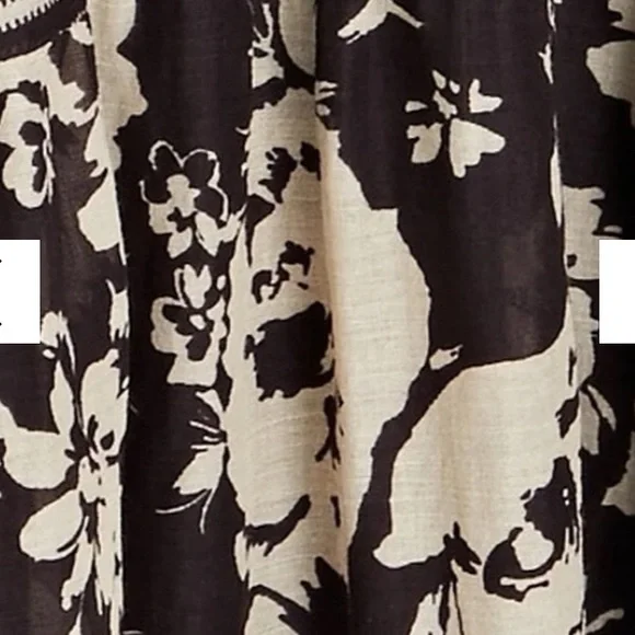 NWT Ba&sh Downtown Floral Mixed Print Cotton Maxi Dress small - Picture 5 of 13